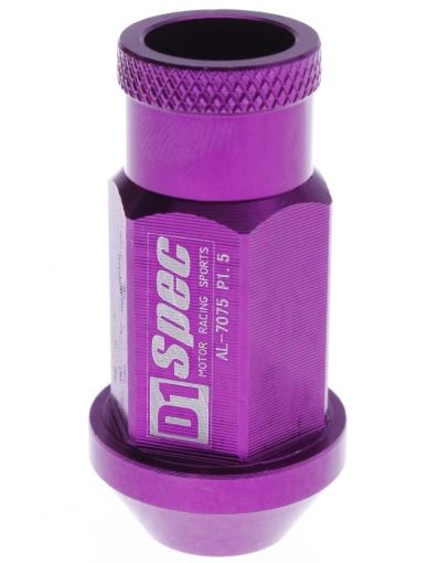 Picture of Aluminium Wheel nuts - M12*1.5 - Purple