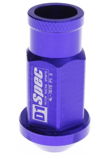 Picture of Aluminium Wheel nuts - M12*1.5 - Blue