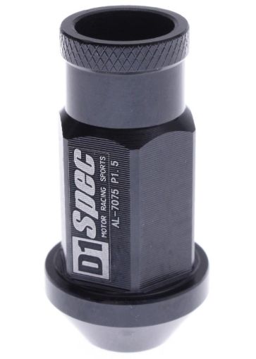 Picture of Aluminium Wheel nuts - M12*1.25 - Black