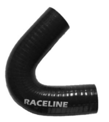 Picture of 135 Degree Silicone Bend - Black - 0,47" / 12mm.