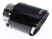 Picture of 2,44" inlet til 3,6" outlet - Stainless steel and carbon fiber tailpipe