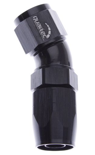 Picture of 30gr. AN fitting - AN-8 - Black - High flow