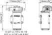 Picture of Marco Oil Gear Pump UP14 / OIL - 18.3 liters per minute. - 12 volts