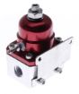 Picture of Qualitec fuel pressure regulator 2x AN8 ORB / 1x AN6 ORB red/silver