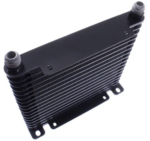 Picture of Black oil cooler element - AN10 - 17 rows