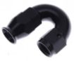 Picture of 180gr. PTFE AN fitting - AN-6 - Black - High Flow