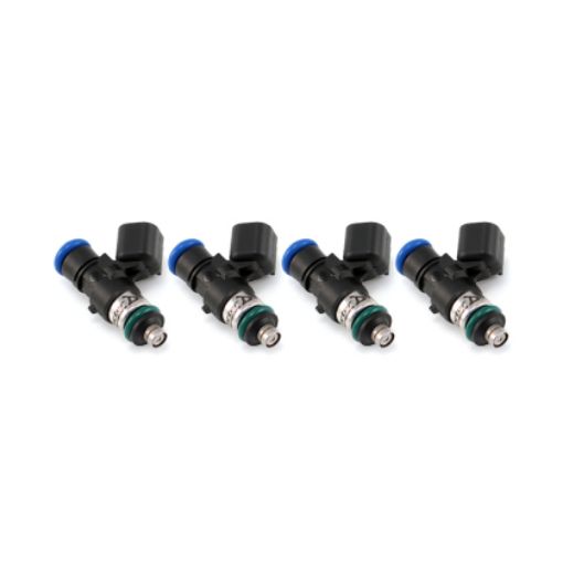 Picture of Injector Dynamics ID1050X Fuel Injectors 34mm Length 14mm Top O-Ring 14mm Lower O-Ring (Set of 4)