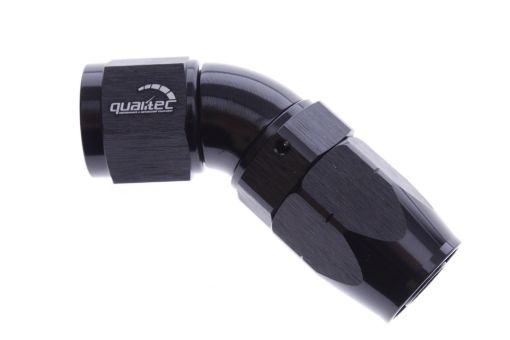 Picture of 45degrees. AN fitting - AN-4 - Black - High flow