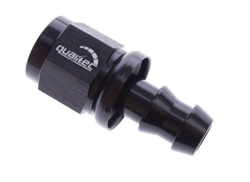 Picture of Straight AN-push on hose fitting - AN-8 - Black