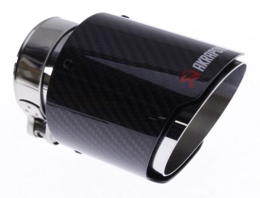 Picture of 2,5" inlet til 3,6" outlet - Stainless steel and carbon fiber tailpipe