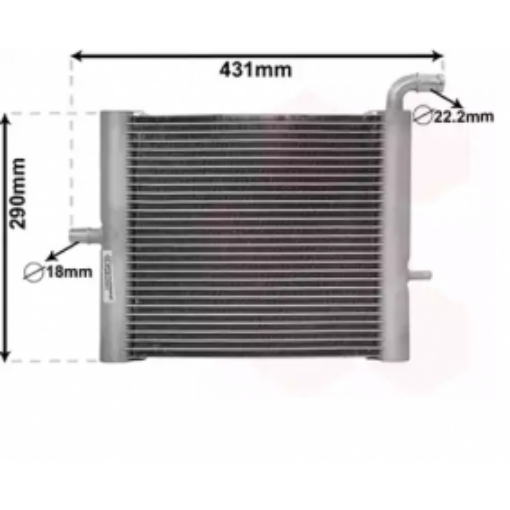 Picture of Cooling element - For water intercooler
