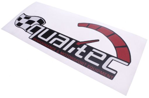 Picture of Qualitec race sticker black 175 mm