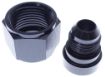 Picture of AN6 Female - AN4 Male Collects reduction - 2 divided - Black alu