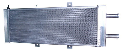 Picture of Air to Water Intercooler Heat Exchanger - Same side