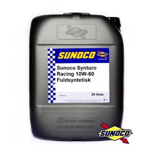 Picture of Sunoco Synturo Racing 10W60 engine oil 20 L
