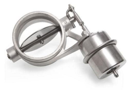 Picture of High Flow Vuss valve - 2 "Open, closed with vacum