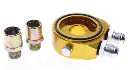 Picture of Oil cooler sandwich AN8 - GOLD
