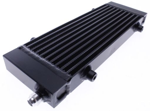 Picture of Universal Dual Pass bar & Plate Oil Cooler - Medium - Sort - AN10 - High Flow