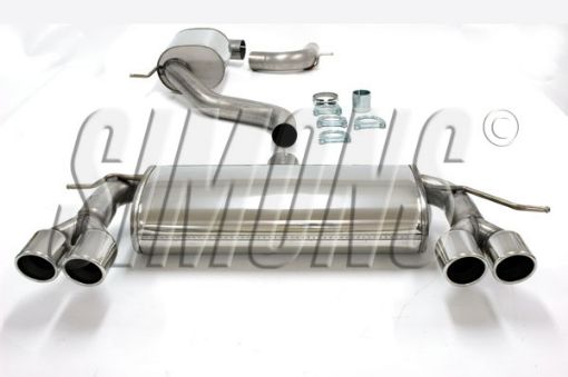 Picture of E-marked Stainless 3" - Simons silencer