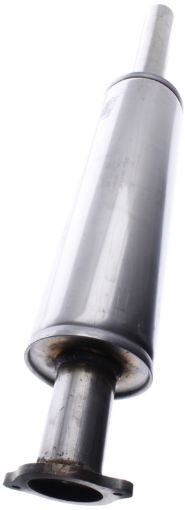 Picture of E-marked Stainless 2½" - Simons silencer