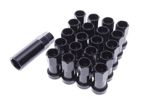 Picture of Steel Wheel nuts - M12*1.5 - Black - Set of 20 pc.
