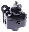 Picture of Qualitec carburettor fuel pressure regulator 2x AN6 / 1x AN6 black