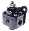 Picture of Qualitec carburettor fuel pressure regulator 2x AN6 / 1x AN6 black