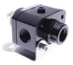 Picture of Qualitec carburettor fuel pressure regulator 2x AN6 / 1x AN6 black