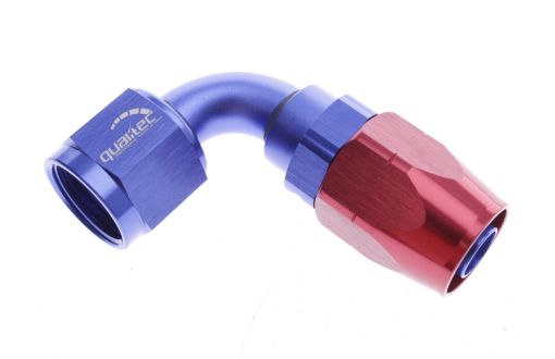 Picture of 90degrees. AN fitting - AN-20 - Red / Blue
