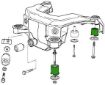 Picture of BMW E81/E82/E87/E88/E90/E91/E92/E93 aluminium rear subframe bushings