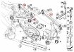 Picture of BMW E81/E82/E84/E87/E88/E90/E91/E92/E93 adjustable rear camber control arm kit