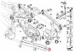 Picture of BMW E81/E82/E84/E87/E88/E90/E91/E92/E93 adjustable rear trailing arms