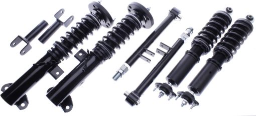 Picture of BMW E36 monotube coilover with 32-way damping adjustment