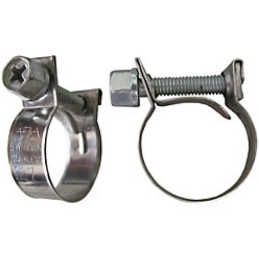 Picture of 10-12mm. - Mini hose strap - Electro-galvanized