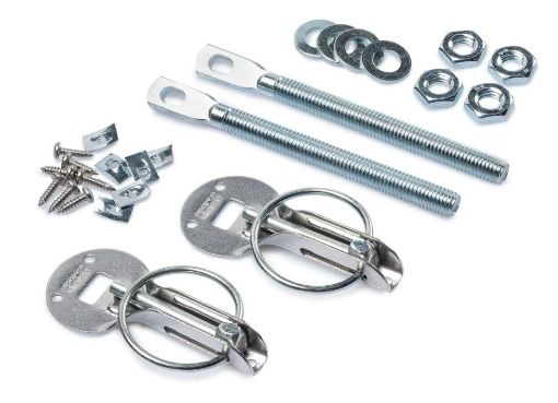 Picture of Sparco Silver Hood Pin - Set of 2