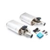 Picture of Exhaust muffler with Cutout valve - 3" - DUAL