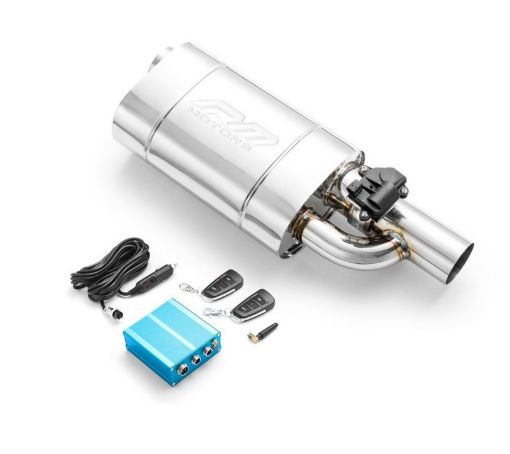 Picture of Exhaust muffler with Cutout valve - 3"