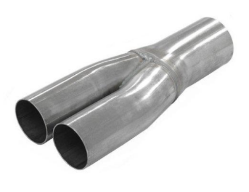 Picture of Exhaust Y-piece - Stainless 3,5"-> 2 pieces 3" - Simons U908976R