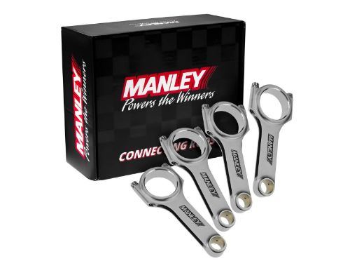 Picture of VAG 144mm. - Manley Audi 1.8L Turbo H-Beam Conrod Set