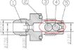 Picture of AN6 (9/16-18) -> 10.6mm hose check valve