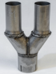 Picture of Exhaust Y-piece - Stainless 2½ "-> 2 pieces 2" - Simons U2863090R