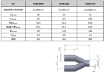 Picture of Exhaust Y-piece - Stainless 2½ "-> 2 pieces 2½" - Simons U2863110