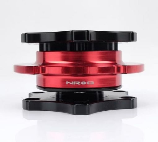 Picture of NRG quick release for steering wheel red