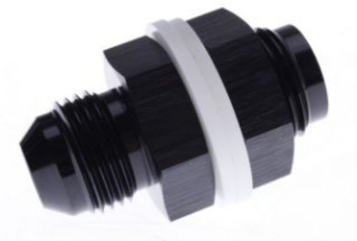 Picture of Fuel Cell fitting - AN-12 - Black Alu