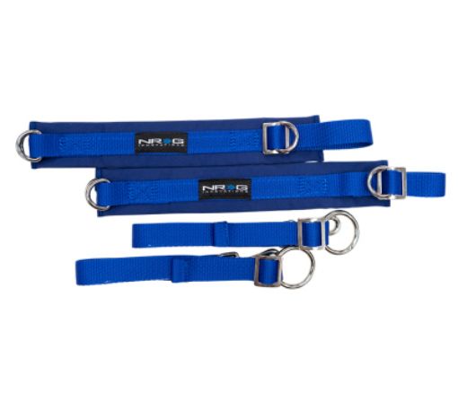 Picture of NRG SFI 3.3 Arm Restraints One Pair - Blue