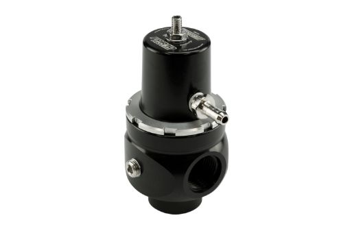 Picture of Turbosmart FPR10 Pro-Lite EFI fuel pressure regulator 2x AN10 / 1x AN10 black/silver