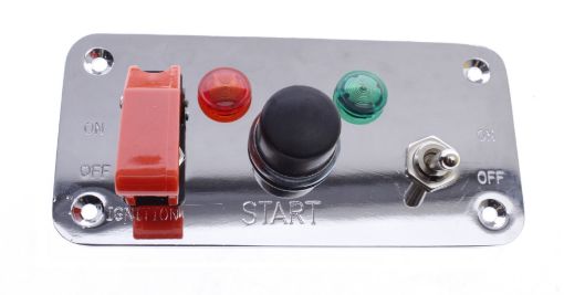 Picture of COMPETITION STARTER PANEL  -  PUSH BUTTON, LIGHTS, 2 SWITCHES