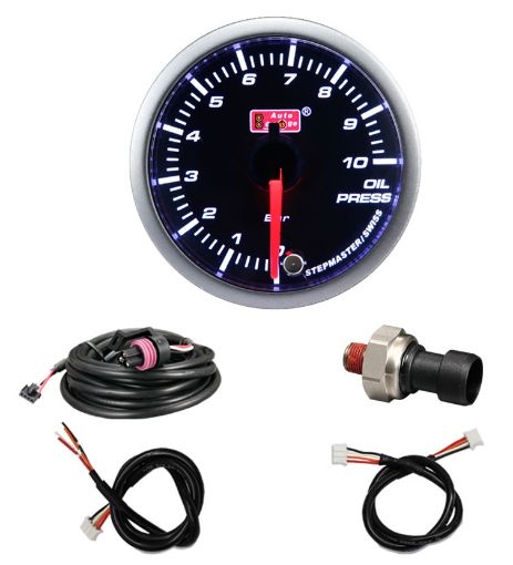 Picture of Autogauge Oil Pressure Clock - Dark