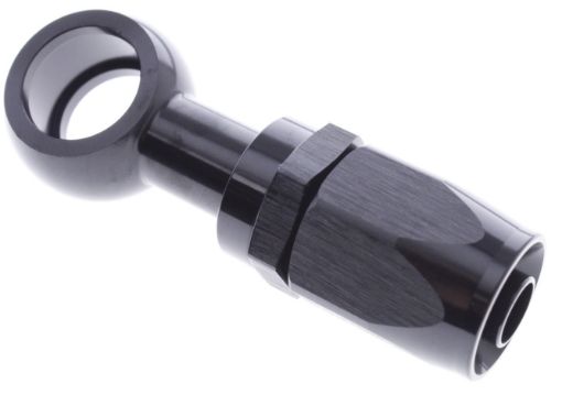 Picture of Straight AN-8 fitting for banjo I.D 10.2 thickness 13 - Black
