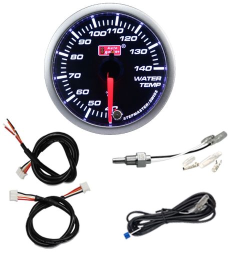 Picture of Autogauge Water Temperature Meter - Dark